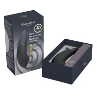 Вакуумний кліторальний стимулятор Womanizer Next Black, 3D Pleasure Air, 14 рівнів інтенсивності — Переглянути зображення 8
