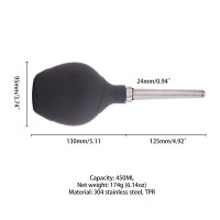 Спринцівка LOCKINK SEVANDA Stream Enema Bulb — Переглянути зображення 6