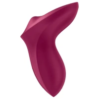 Вібратор для клітора з перлинною стимуляцією Satisfyer Exciterrr Berry, 2 незалежні мотори — Переглянути зображення 4