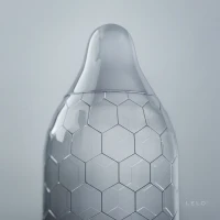 Презервативи LELO HEX Condoms Original 12 Pack, тонкі та суперміцні — Переглянути зображення 2
