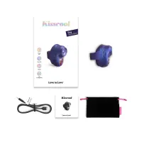 Вібратор на палець Love To Love KISSCOOL - IRIDESCENT INDIGO — Переглянути зображення 4