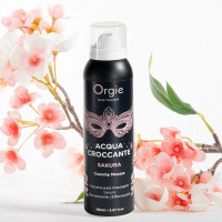 Массажная пенка Orgie – Acqua Croccante Sakura (150 мл), эффект лопающихся пузырьков