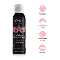 Масажна пінка Orgie – Acqua Croccante Sakura (150 мл), ефект бульбашок, що лопаються — Переглянути зображення 3