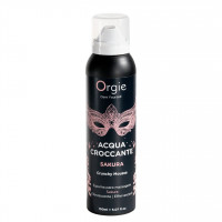 Масажна пінка Orgie – Acqua Croccante Sakura (150 мл), ефект бульбашок, що лопаються