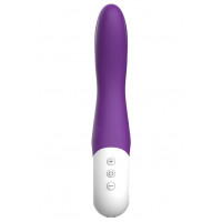 Вибратор точки G Liebe Bend It Rechargeable Purple, 10 режимов, очень мощный, гибкий ствол