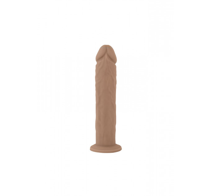 Фалоімітатор SilexD Oscar Flesh (MODEL 2 size 9in) Liquid Silicone, підходить для торса Apollo S і L