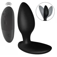 Анальна смарт-вібропробка We-Vibe Ditto+ Satin Black з пультом ДК — Переглянути зображення 1
