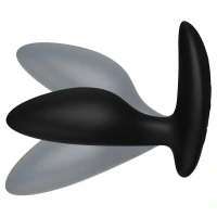 Анальна смарт-вібропробка We-Vibe Ditto+ Satin Black з пультом ДК — Переглянути зображення 5