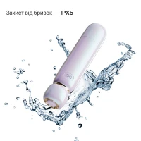 Вакуумний кліторальний стимулятор Zalo Lia Lavender Purple, 3 насадки, 3 режими, різна інтенсивність — Переглянути зображення 7