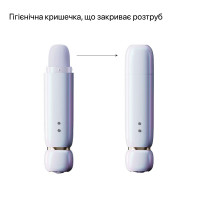 Вакуумный клиторальный стимулятор Zalo Lia Lavender Purple, 3 насадки, 3 режима, разная интенсивность — Просмотреть изображение 6