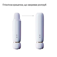 Вакуумний кліторальний стимулятор Zalo Lia Lavender Purple, 3 насадки, 3 режими, різна інтенсивність — Переглянути зображення 6