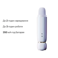 Вакуумний кліторальний стимулятор Zalo Lia Lavender Purple, 3 насадки, 3 режими, різна інтенсивність — Переглянути зображення 8