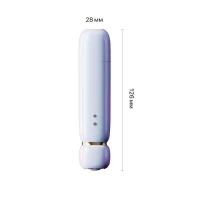 Вакуумний кліторальний стимулятор Zalo Lia Lavender Purple, 3 насадки, 3 режими, різна інтенсивність — Переглянути зображення 2