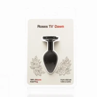 Анальна пробка BMS Roses Til’ Dawn Silicone Anal Plug Medium — Переглянути зображення 6