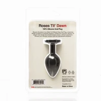 Анальна пробка BMS Roses Til’ Dawn Silicone Anal Plug Medium — Переглянути зображення 8