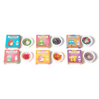 Насадка на член Recare Pink Monster Spike Condom (презерватив з кульками та вусиками)