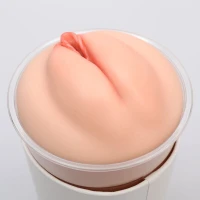 Мастурбатор-вагіна Naked Factory Cup Sleeve V–1, наскрізний — Переглянути зображення 3