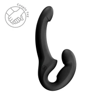 Безремінний страпон Fun Factory SHARE LITE Black, регульований, полегшена модель — Просмотреть изображение 1