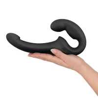 Безремінний страпон Fun Factory SHARE LITE Black, регульований, полегшена модель — Просмотреть изображение 10