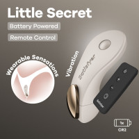 Вибратор в трусики Satisfyer Little Secret Battery Series с пультом ДУ — Просмотреть изображение 9