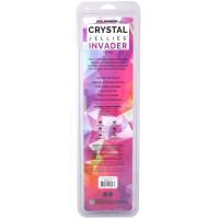 Фэнтезийный фаллоимитатор Doc Johnson Crystal Jellies - Invader Dong 8.5 Inch - Teal — Просмотреть изображение 6
