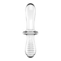 Дилдо Satisfyer Double Crystal (Transparent) (м'яте паковання!!!) — Переглянути зображення 3