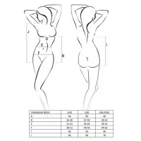 Боді Passion CHARMING BODY L/XL, black — Переглянути зображення 3