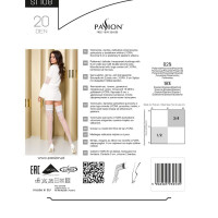 Чулки Passion ST108 1/2 nero