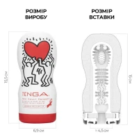 Мастурбатор Tenga Keith Haring Deep Throat Cup (глибоке горло) з вакуумною стимуляцією — Просмотреть изображение 2