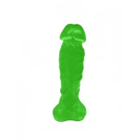 Мило у формі пеніса Чистий Кайф Green size XL, крафтове мило-член, натуральне — Переглянути зображення 2