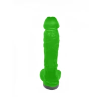 Мило у формі пеніса Чистий Кайф Green size XL, крафтове мило-член, натуральне — Переглянути зображення 3