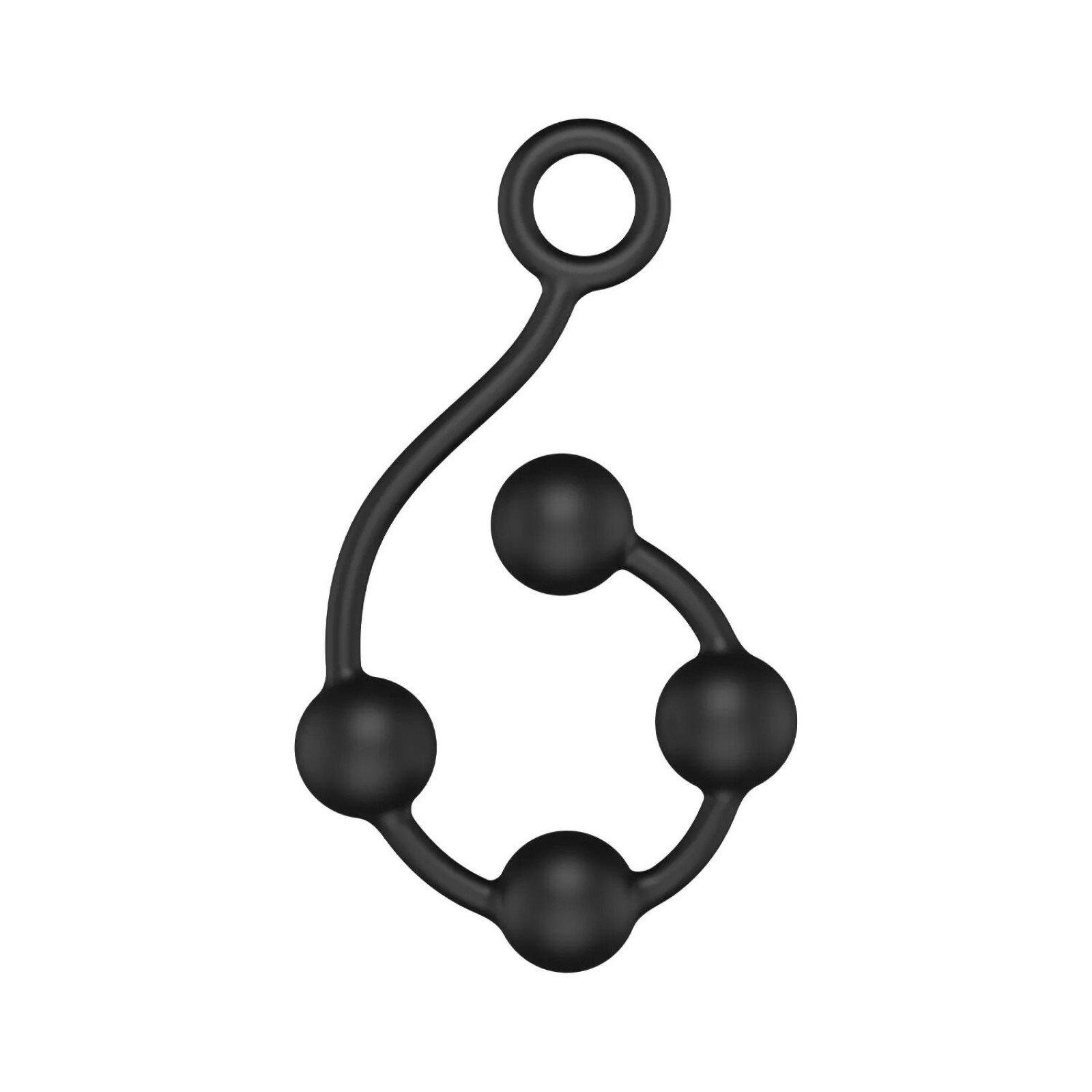 Анальные шарики Nexus Excite Medium Anal Beads, силикон, макс. диаметр 2,5 см