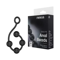 Анальні кульки Nexus Excite Medium Anal Beads, силікон, макс. діаметр 2,5 см — Переглянути зображення 7