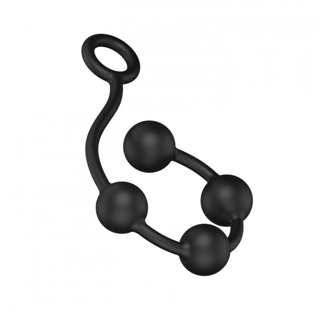 Анальные шарики Nexus Excite Medium Anal Beads, силикон, макс. диаметр 2,5 см