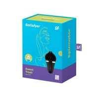 Морозиво-спінатор Satisfyer Lay-On - Sweet Treat Black/Gold, 10 режимів роботи, водонепроникний — Переглянути зображення 2