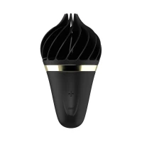 Морозиво-спінатор Satisfyer Lay-On - Sweet Treat Black/Gold, 10 режимів роботи, водонепроникний — Переглянути зображення 1