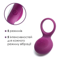 Ерекційне кільце з вібрацією Svakom Tyler Violet — Переглянути зображення 3