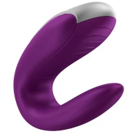 Смарт-вібратор для пар Satisfyer Double Fun (Violet) з пультом ДК — Просмотреть изображение 2