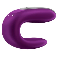 Смарт-вібратор для пар Satisfyer Double Fun (Violet) з пультом ДК — Просмотреть изображение 3