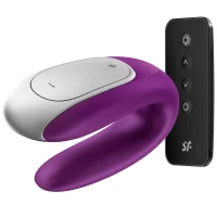 Смарт-вібратор для пар Satisfyer Double Fun (Violet) з пультом ДК — Просмотреть изображение 1