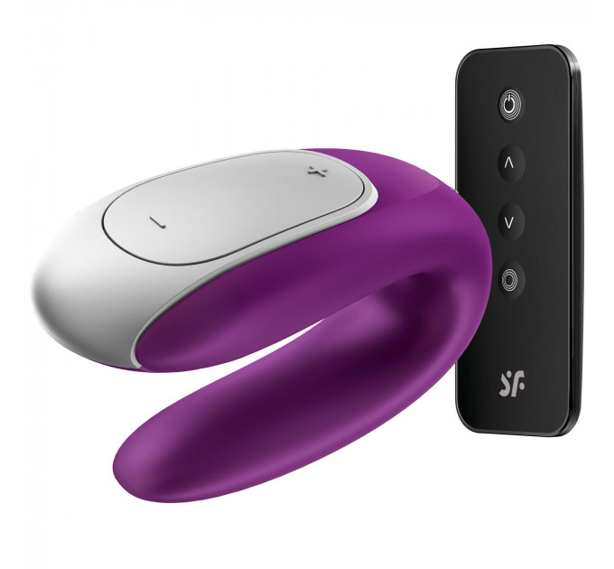 Смарт-вібратор для пар Satisfyer Double Fun (Violet) з пультом ДК