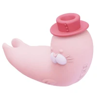 Вакуумний вібратор KISSTOY Franky Pink — Просмотреть изображение 4