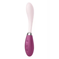 Вібратор Satisfyer G-Spot Flex 3 Red, гнучкий стовбур із фіксацією положення — Переглянути зображення 1