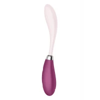 Вібратор Satisfyer G-Spot Flex 3 Red, гнучкий стовбур із фіксацією положення — Переглянути зображення 2