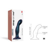 Дилдо Strap-On-Me DILDO PLUG SNAKY METALLIC BLUE, размер M, диаметр 4 см, вводимая длина 15,3 см Дилдо Strap-On-Me DILDO PLUG SNAKY METALLIC BLUE, размер M, диаметр 4 см, вводимая длина 15,3 см