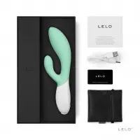 Вібратор-кролик LELO Ina 3 Seaweed, 10 режимів вібрації, потужний мотор — Переглянути зображення 2