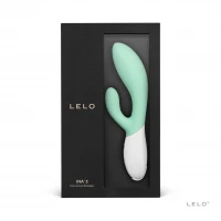 Вібратор-кролик LELO Ina 3 Seaweed, 10 режимів вібрації, потужний мотор — Переглянути зображення 3