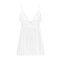 Пеньюар і трусики Obsessive Heavenlly babydoll & thong XS/S