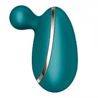 Вібратор для зовнішньої стимуляції Satisfyer Spot On 1 Green, гнучкий відросток — Переглянути зображення 2