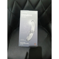 Дилдо Satisfyer Double Crystal (Transparent) (м'яте паковання!!!)